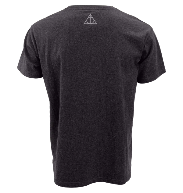 Deathly Hallows Smoky Charcoal T-Shirt - Image 2
