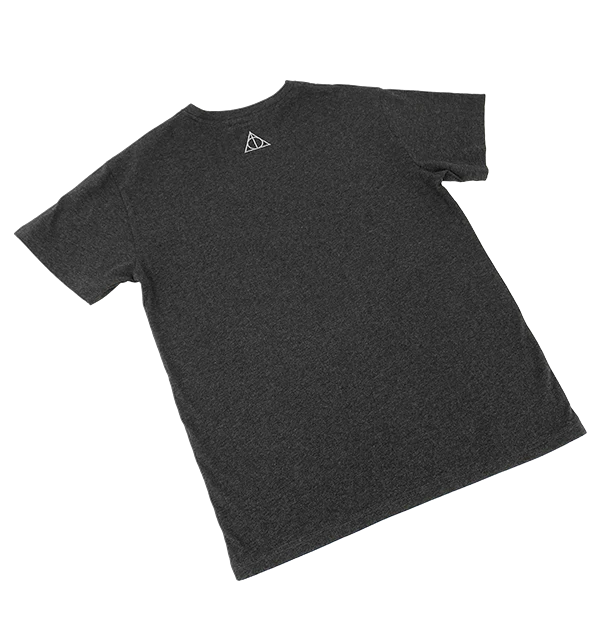 Deathly Hallows Smoky Charcoal T-Shirt - Image 5