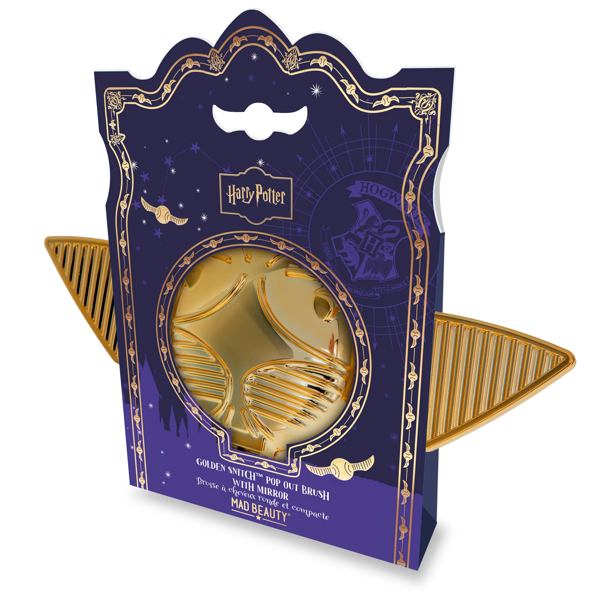 Golden Snitch Hairbrush & Mirror Set - Image 2