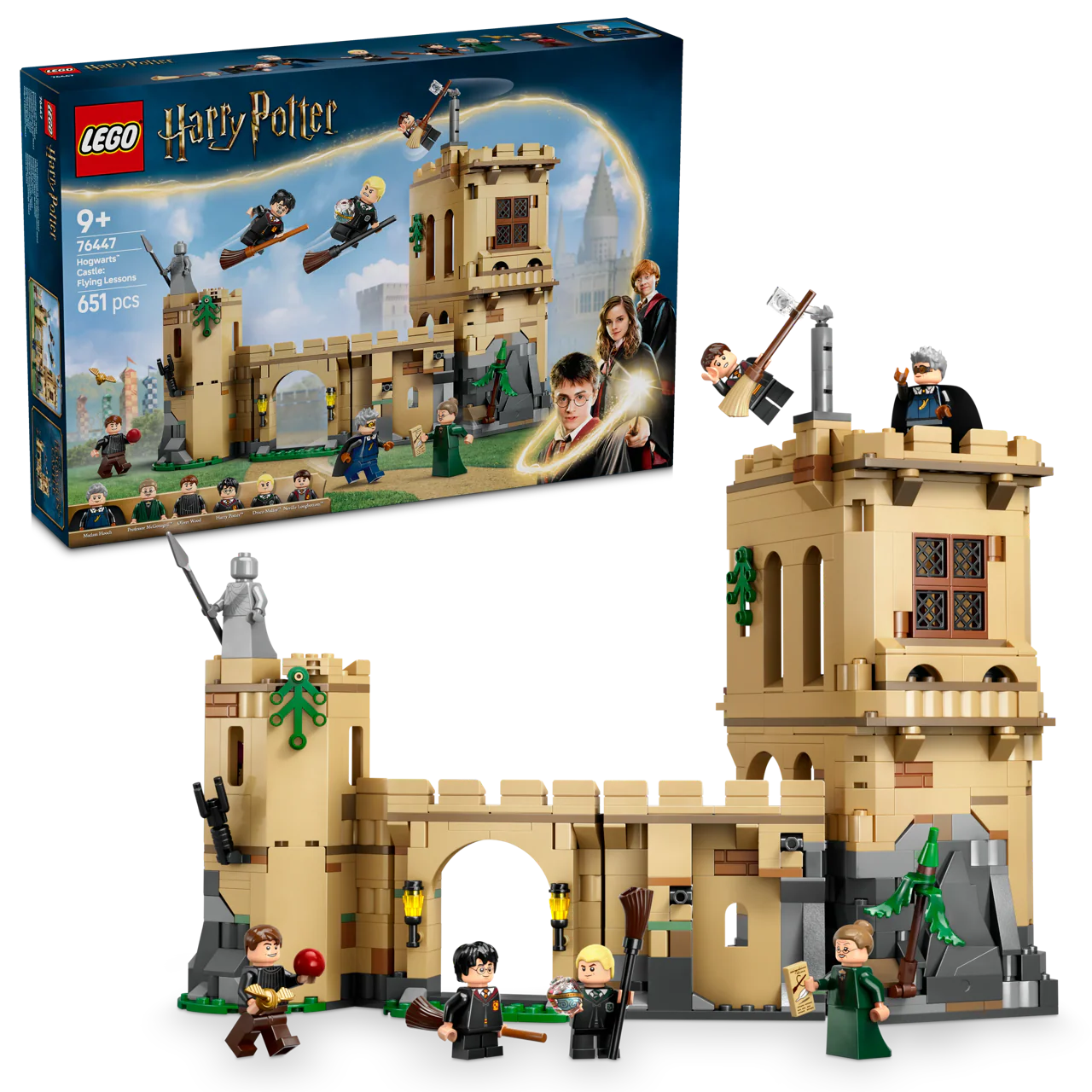 Hogwarts Castle - Flying Lessons LEGO - Image 3