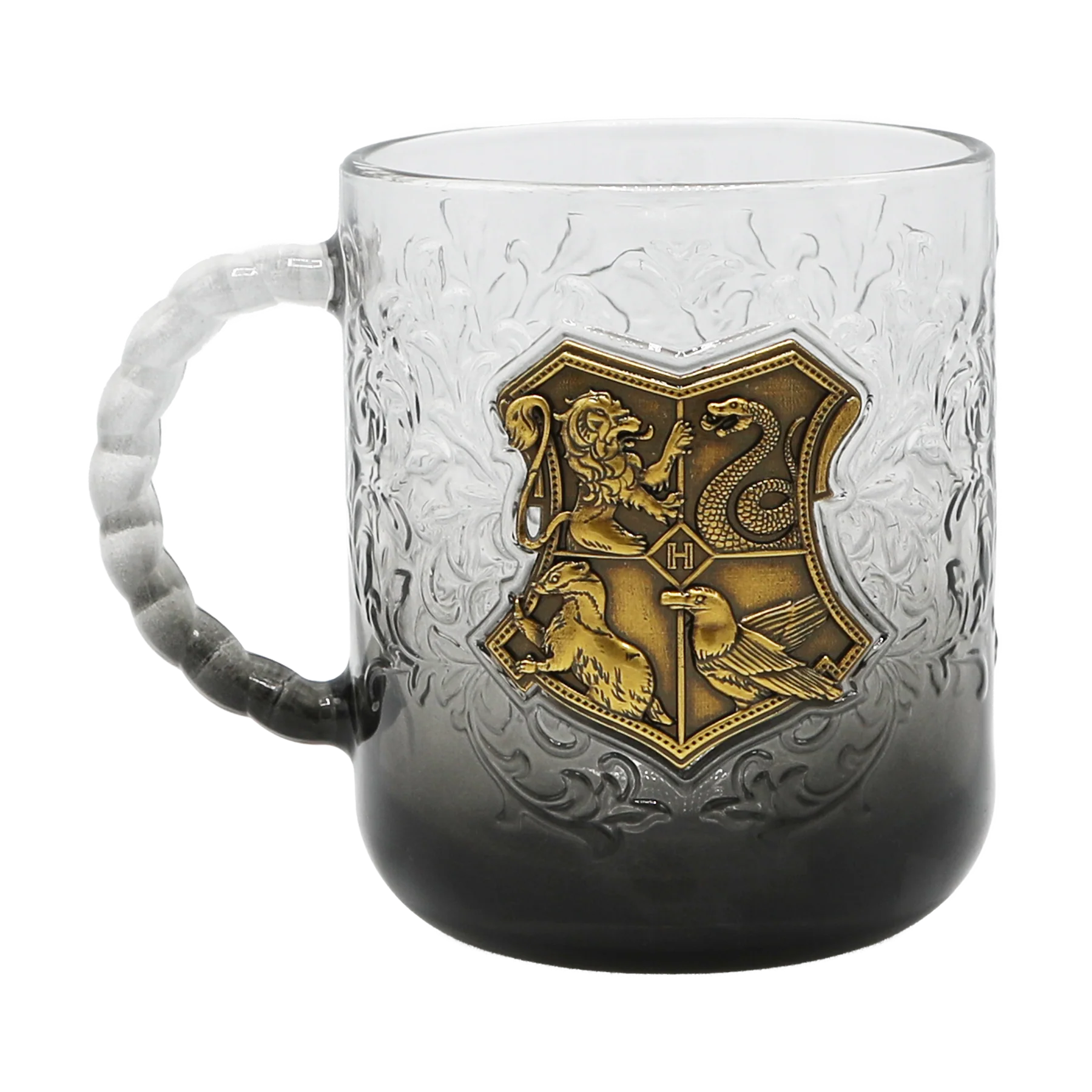Hogwarts Crest Glass Mug - Image 3