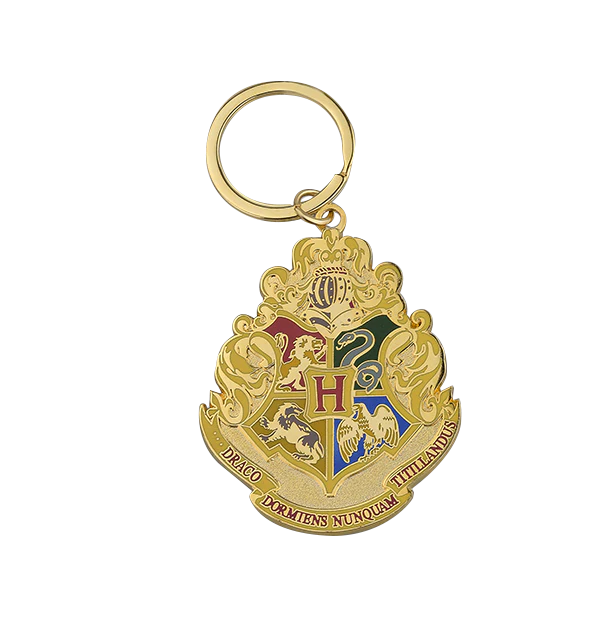 Hogwarts Crest Medallion Keyring