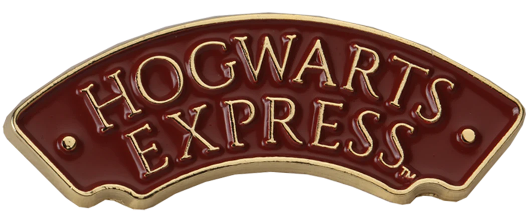 Hogwarts Express Sign Pin Badge
