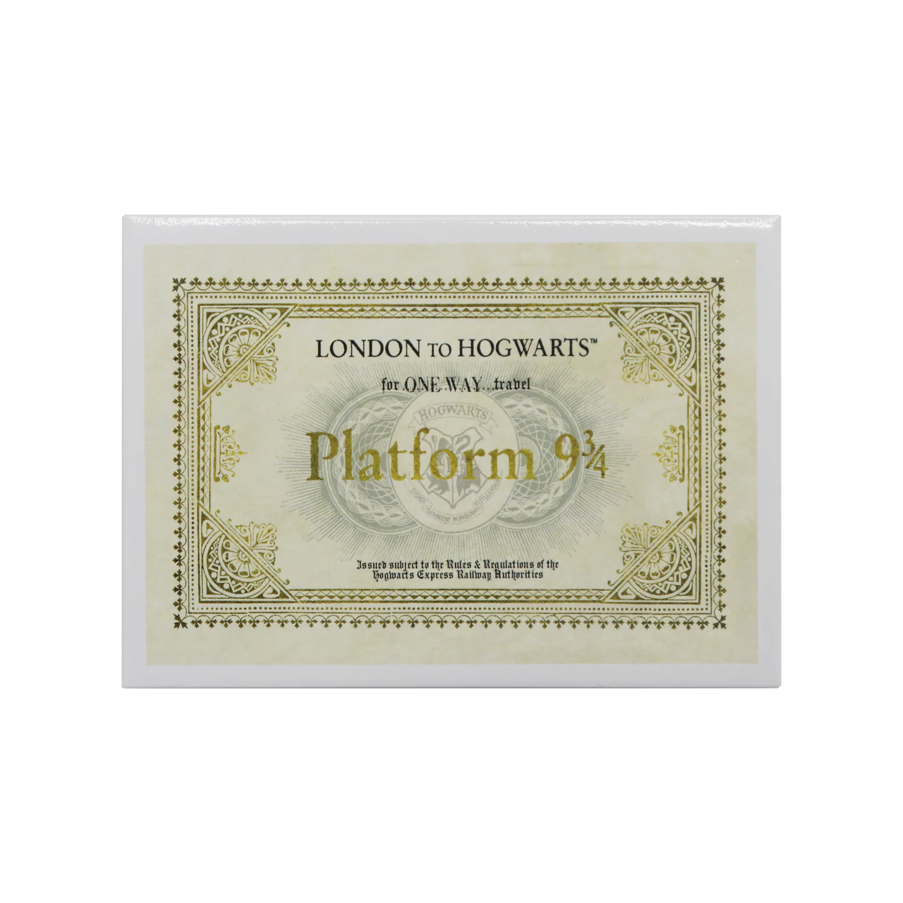 Hogwarts Express Ticket Magnet