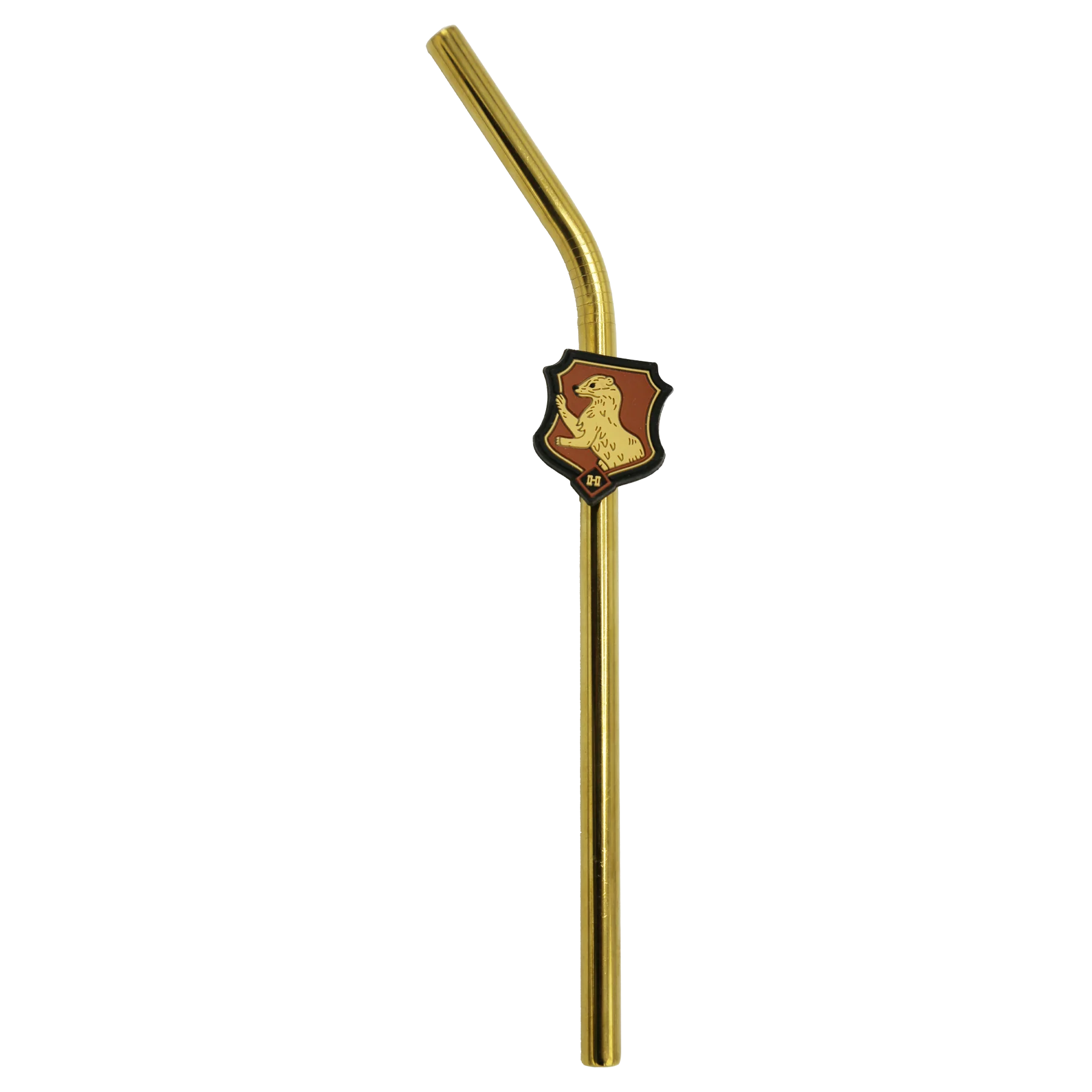 House Mascot Hufflepuff Straw Set