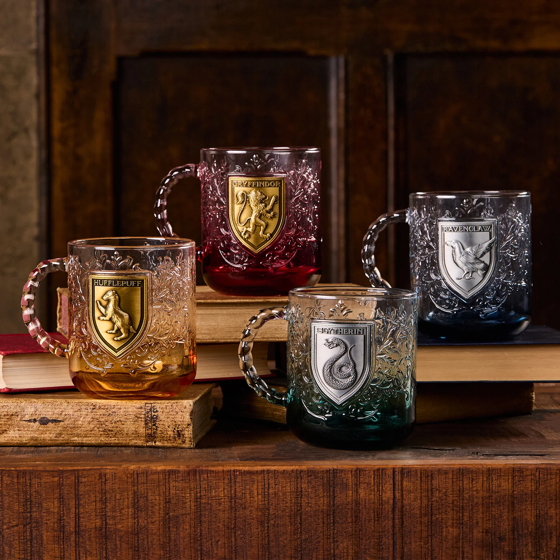 House Mascot Ravenclaw Glass Mug - Image 3