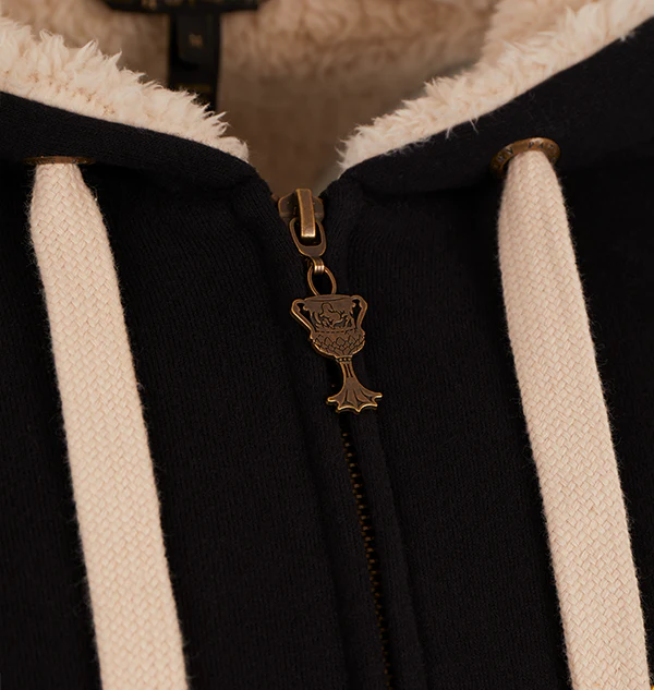 Hufflepuff Fleece Hoodie - Image 4