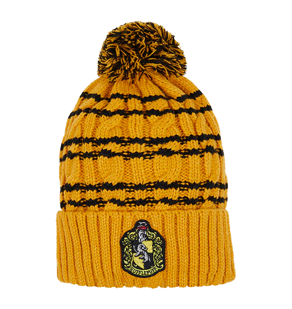 Hufflepuff Knitted Hat