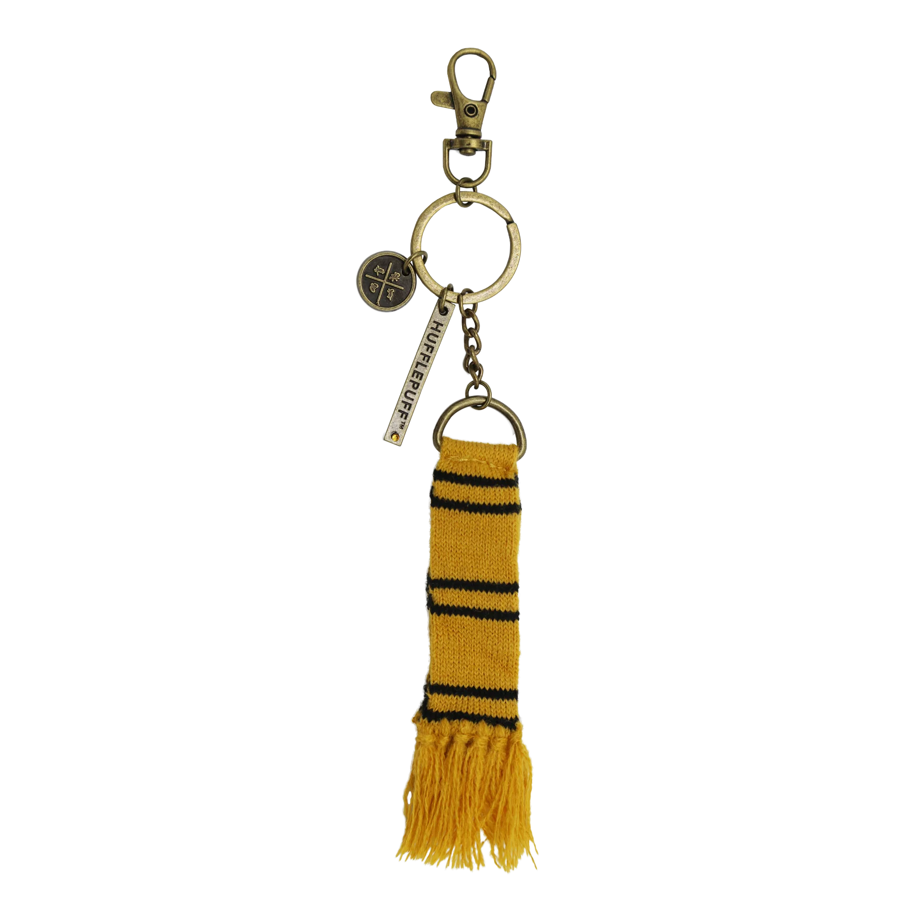 Hufflepuff Scarf Keyring