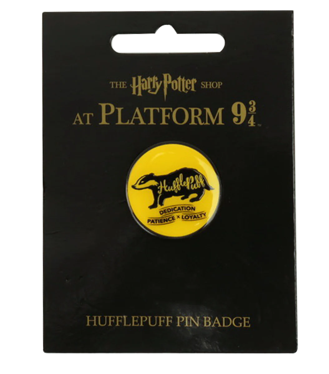Hufflepuff House Traits Pin Badge - Image 2