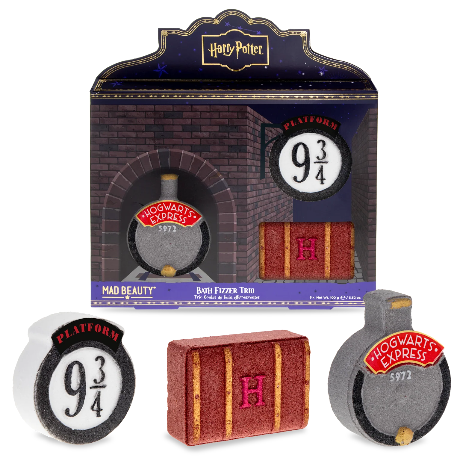 Platform 9 3/4 Bath Fizzer Gift Set