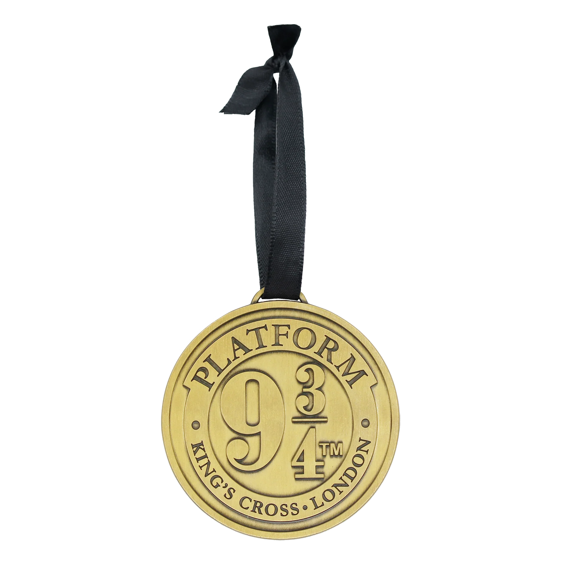 Platform 9 3/4 Metal Ornament