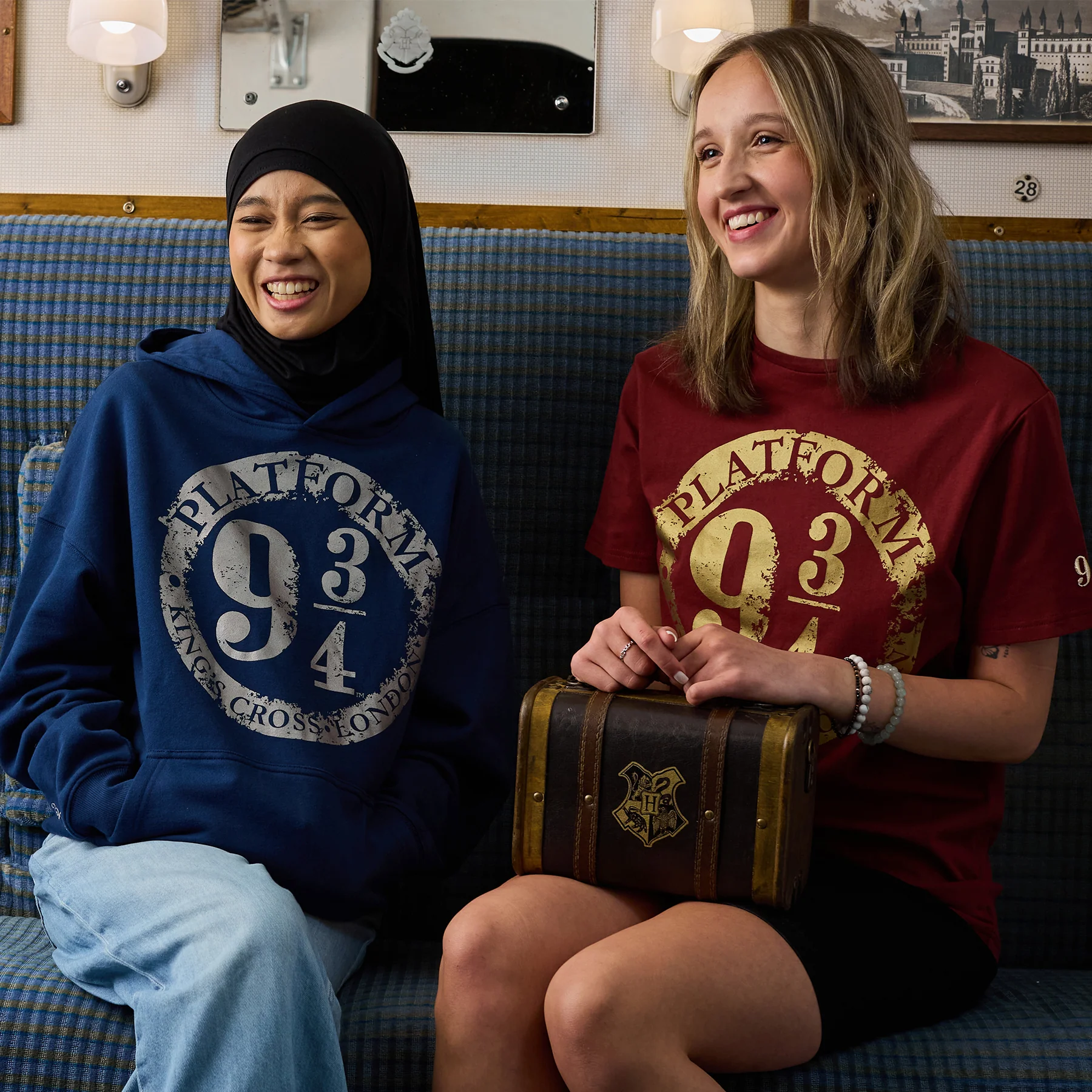 Platform 9 3/4 Burgundy T-Shirt - Image 4