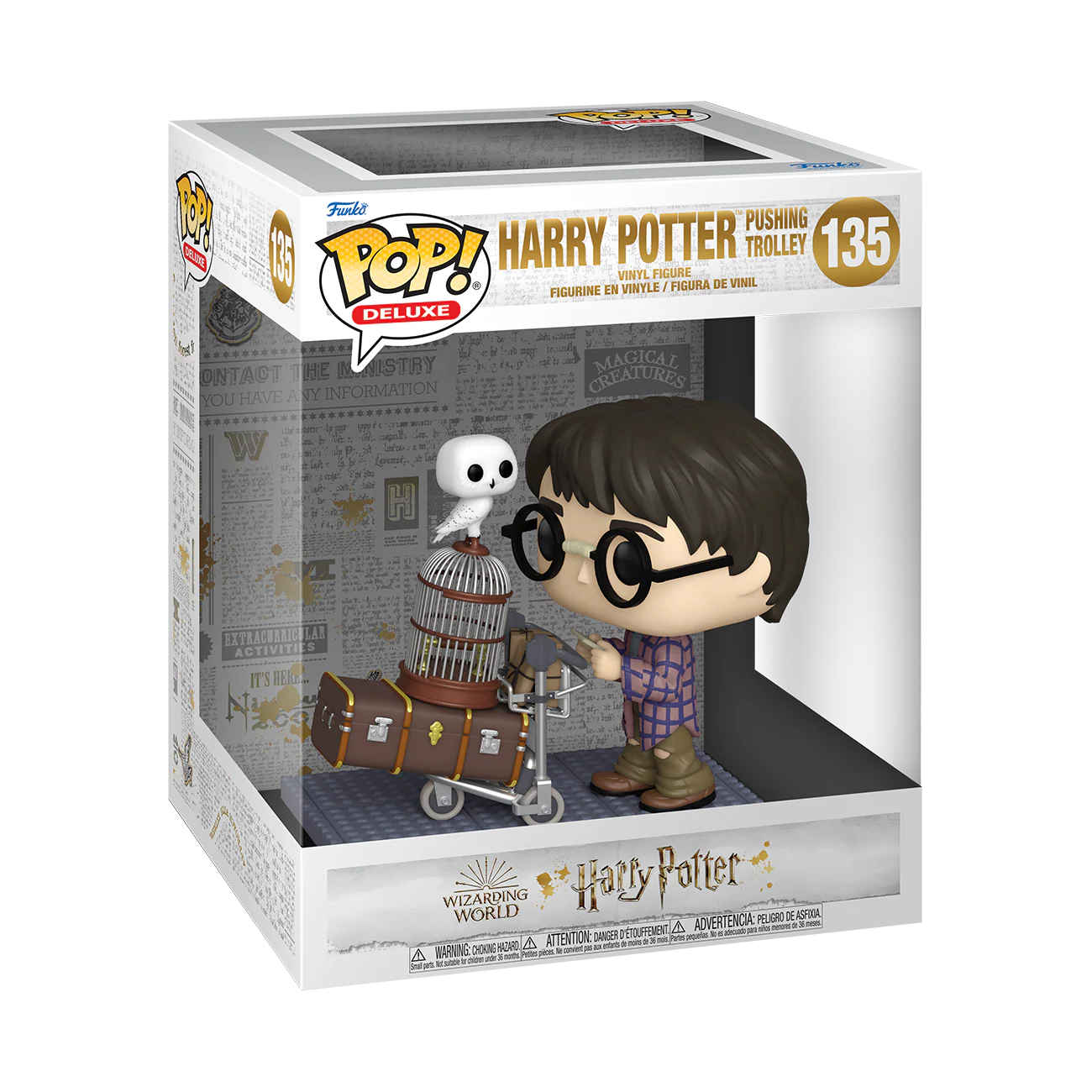 POP! Deluxe - Harry Potter with Trolley