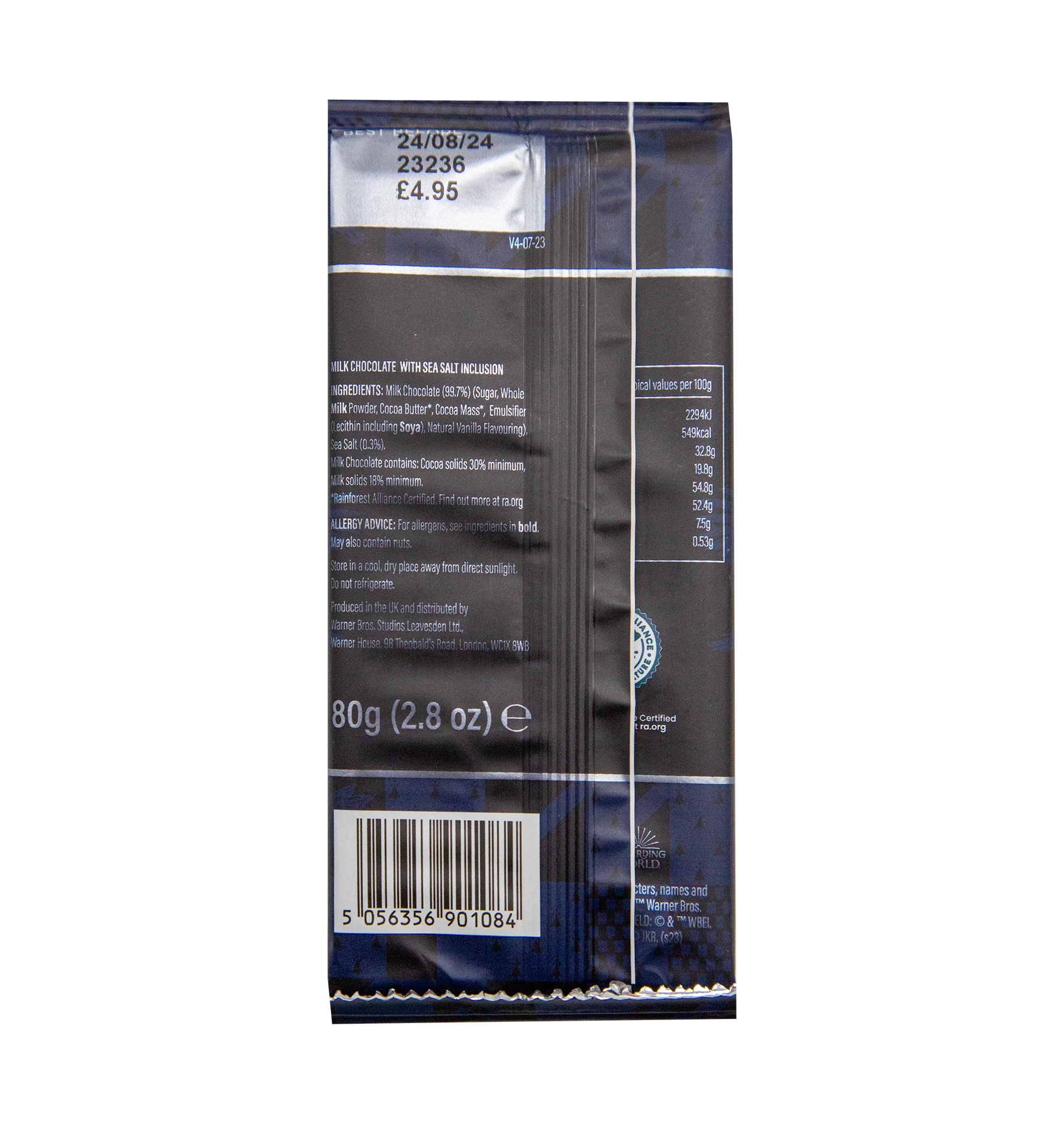 Ravenclaw Milk Chocolate Bar - Image 2