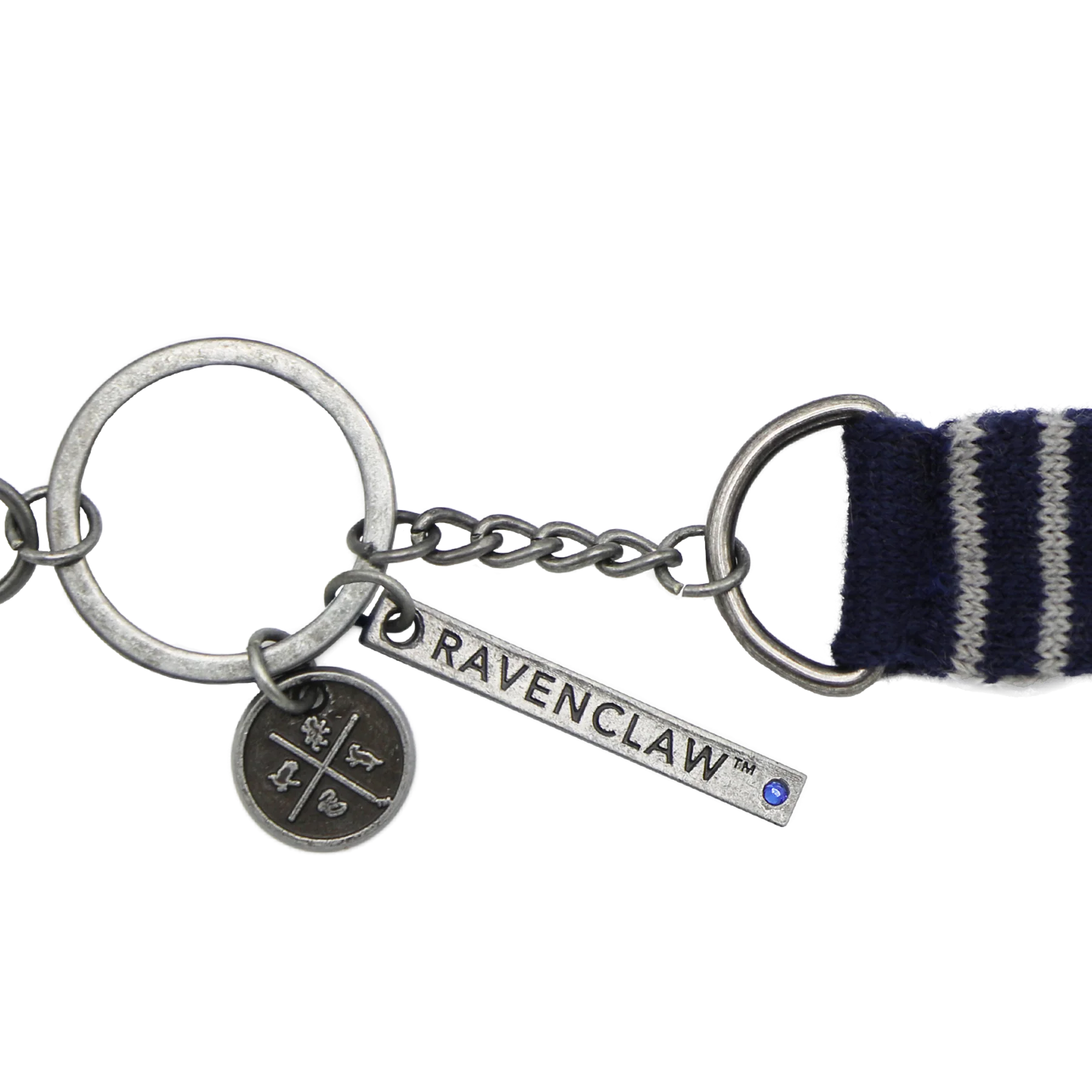 Ravenclaw Scarf Keyring - Image 2