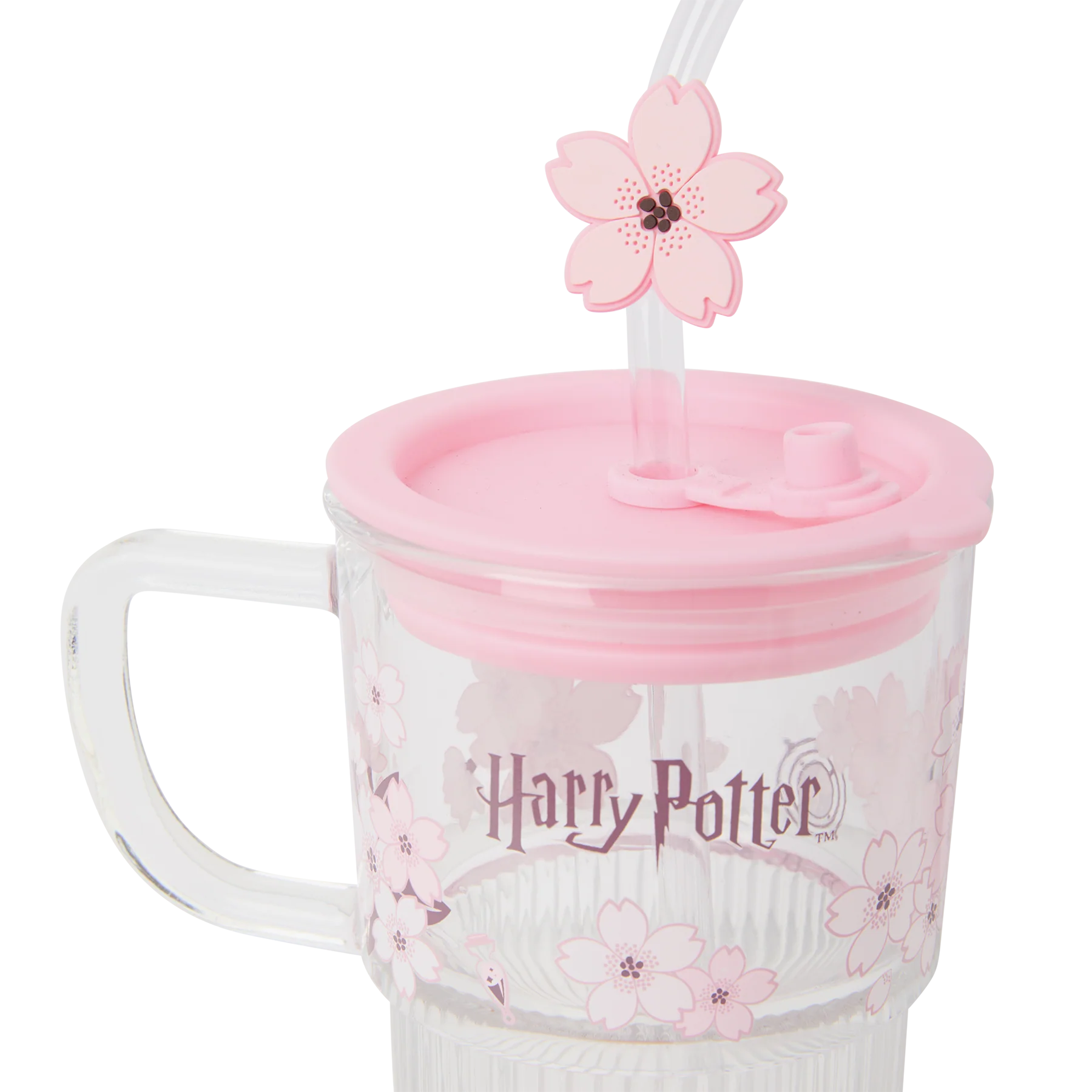 Sakura Glass Mug & Straw - Image 4