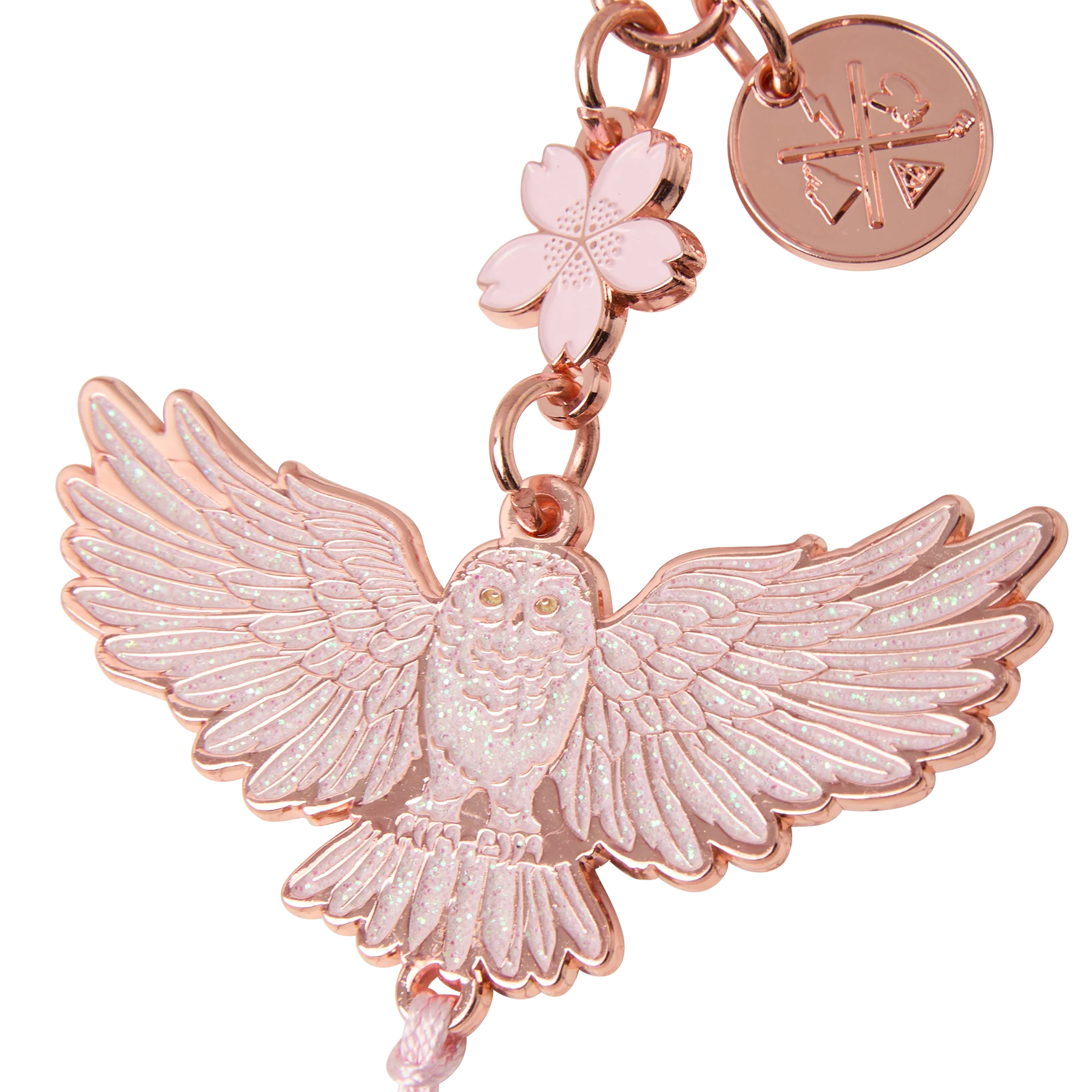Sakura Owl Keyring - Image 4
