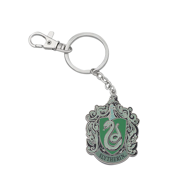 Slytherin Crest Medallion Keyring