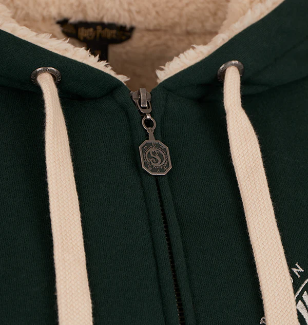 Slytherin Fleece Hoodie - Image 4