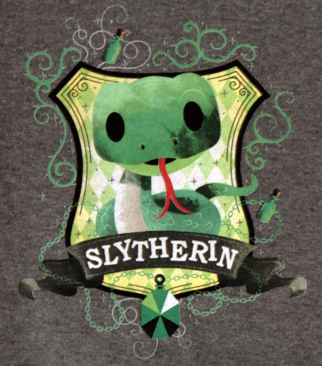 Slytherin Mascot Babygrow and Bib - Image 3